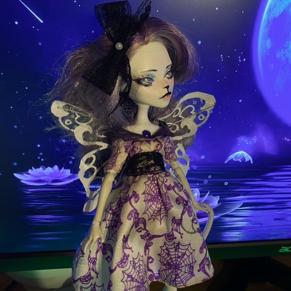 Catrine DeMew Monsterhigh doll custom OOAK - Picture 7 of 7